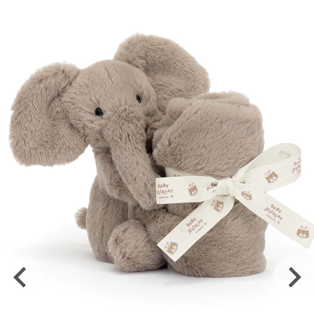 Jellycat Smudge Elephant Soother